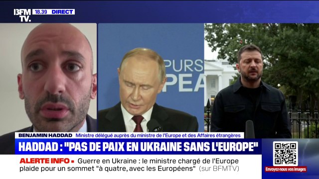 Benjamin Haddad, ministre délégué auprès du ministre de l'Europe, répond aux accusations de Benjamin Netanyahu visant Emmanuel Macron: La France n'a pas de leçon à recevoir dans la lutte contre l'antisémitisme