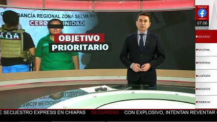 Detienen en Chiapas a mujer señalada como presunta responsable de secuestro exprés