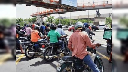La mayoría de los motoristas transitan sin seguro