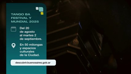 Tango BA Festival y Mundial 2025: llega el mayor encuentro tanguero del mundo