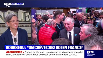 Sandrine Rousseau, députée Les Écologistes de Paris, estime qu'Emmanuel Macron "nous met toutes et tous en danger"