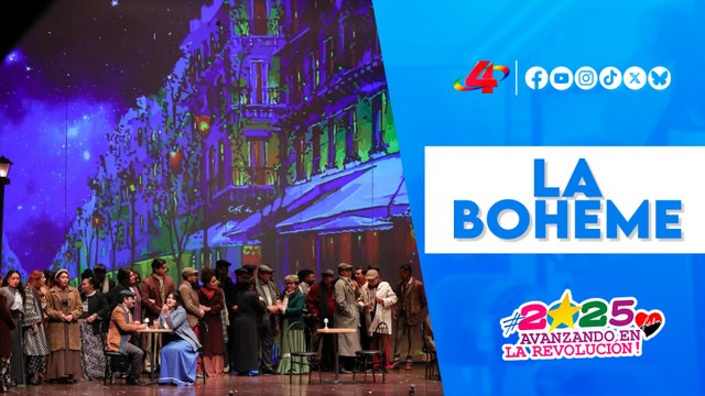 🎭 INCANTO deslumbra con la ópera “La Bohème” en el Teatro Nacional Rubén Darío