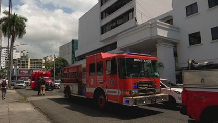 Explosión en edificio del MEF provoca evacuación preventiva en Vía España