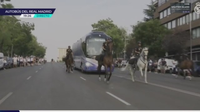 Llegada Real Madrid al Bernabéu Real Madrid Osasuna