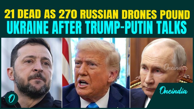 Trump-Putin-Zelensky Trilat COLLAPSES? 21 Dead as Russia Bombs Ukraine, Days After Trump–Putin Talk