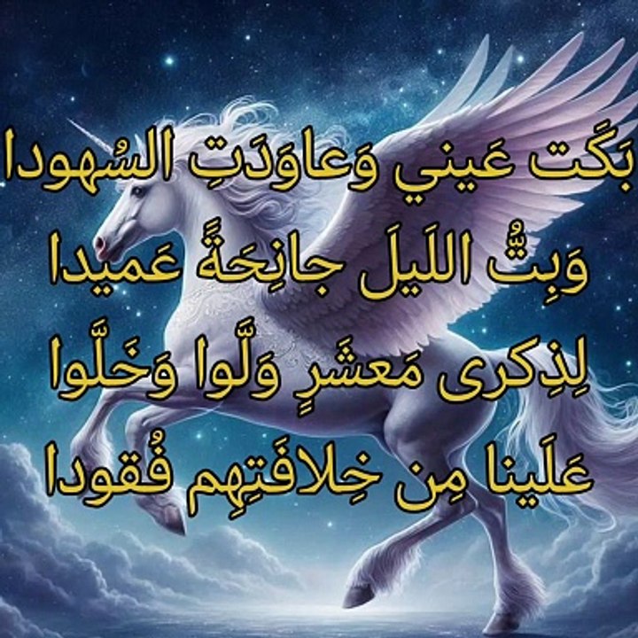 بكت عيني و عاودت السهودا  ،   الخنساء
