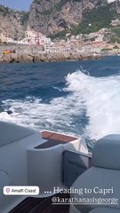 «Ο καπετάνιος μου» - Κορινθίου και Καραθανάσης σκαφάτοι στην Ακτή Αμάλφι