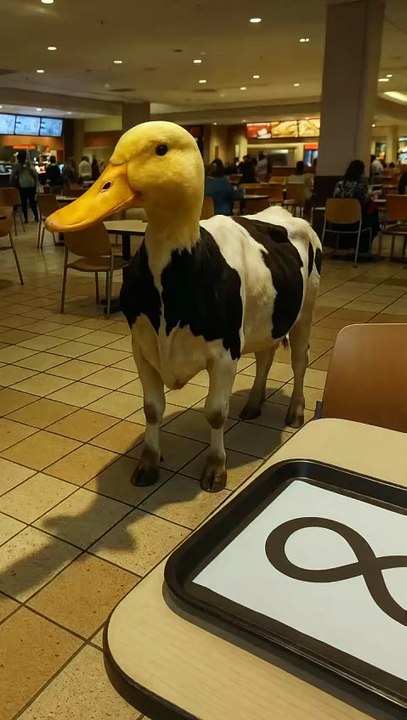 ​Focus on the surreal, humorous, or artistic aspect.