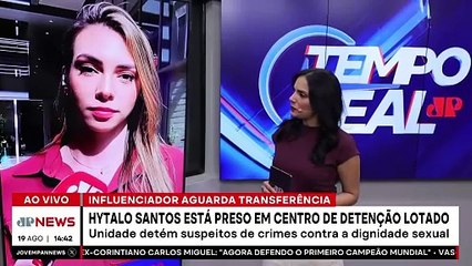 Hytalo Santos está preso em centro de detenção superlotado | TEMPO REAL
