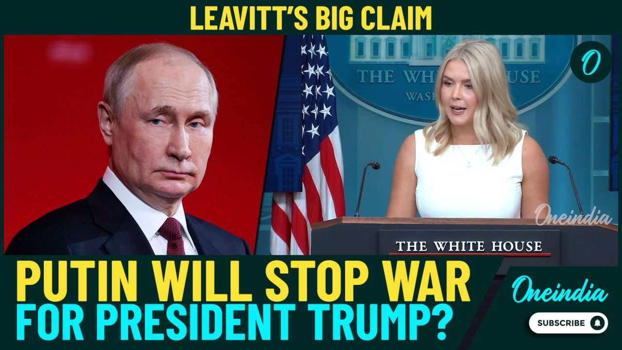 VIDEO: Leavitt Explains Why Putin Will STOP the War for Trump | ‘Putin Said He’ll Meet Zelensky…’