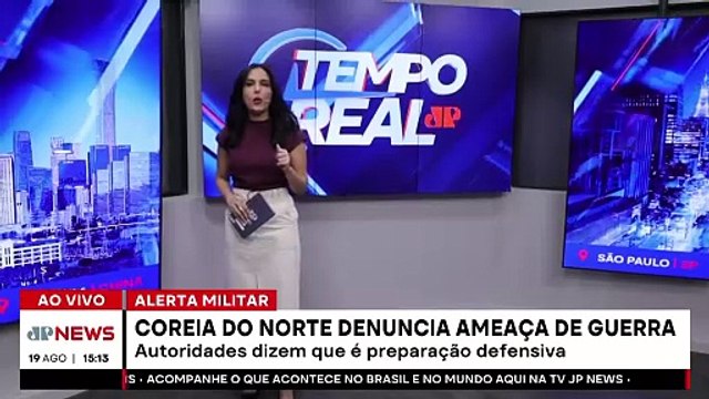 Risco de conflito: Coreia do Norte denuncia Coreia do Sul e EUA por ameaça de guerra | TEMPO REAL