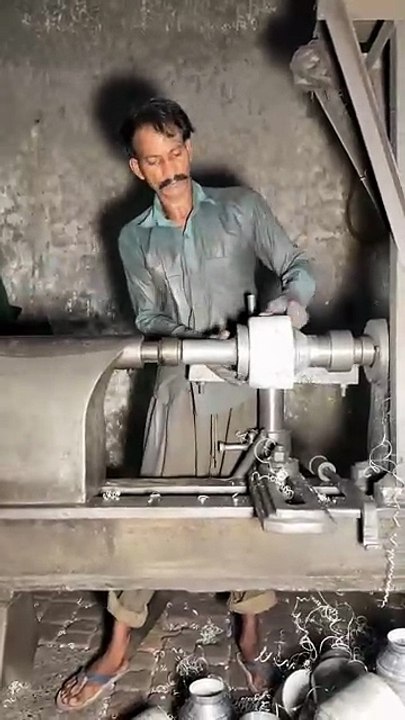 How Silver bucket Are Made Skillful hand work