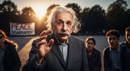 The scientist who warned the world: Einstein's legacy beyond physics.