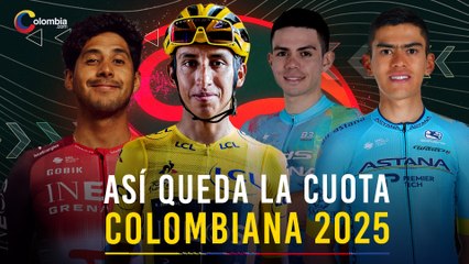 Vuelta a España 2025: estos son los ciclistas colombianos que estarán presentes