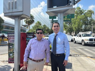 Comienza instalación de UPS en semáforos de San Pedro, buscan que operen sin luz