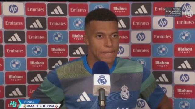 Declaraciones de Mbappé tras el Real Madrid 1 - Osasuna 0