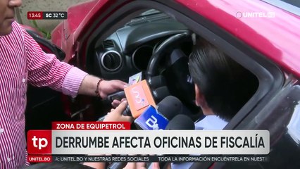 Vientos afectaron viviendas y arrancaron árboles en Santa Cruz y Tarija