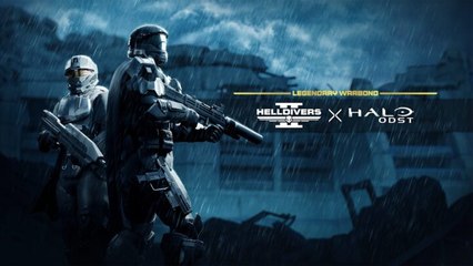 HELLDIVERS 2 x HALO ODST - Official Legendary Warbond Crossover Launch Trailer