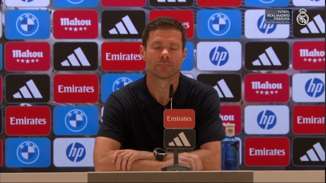 Rueda de prensa de Xabi Alonso tras el Real Madrid 1 - Osasuna 0