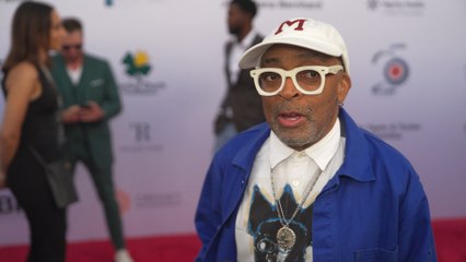Spike Lee, Magic Johnson and Sammy Sosa, at the Harold and Carole Pump Foundation 25th Anniversary Celebrity Dinner