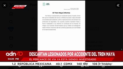 🚨¡Última Hora! El Tren Maya emite un comunicado tras el descarrilamiento en Izamal, Yucatán