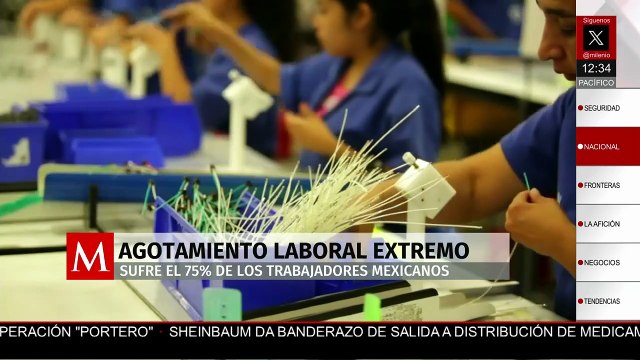 OMS indica que tres de cada cuatro empleados en México padecen agotamiento laboral