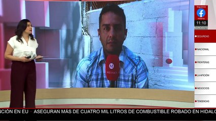 Salvan a madre e hijo dentro de estructura de vigilancia en la frontera