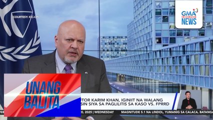 ICC Chief Prosecutor Karim Khan, iginiit na walang basehan para alisin sa paglilitis sa kaso vs. FPRRD | Unang Balita