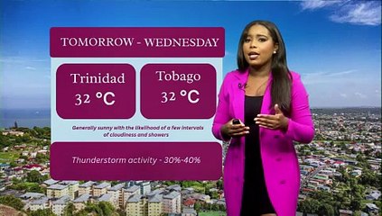 TV6 WEATHER REPORT: TUESDAY 19TH AUGUST