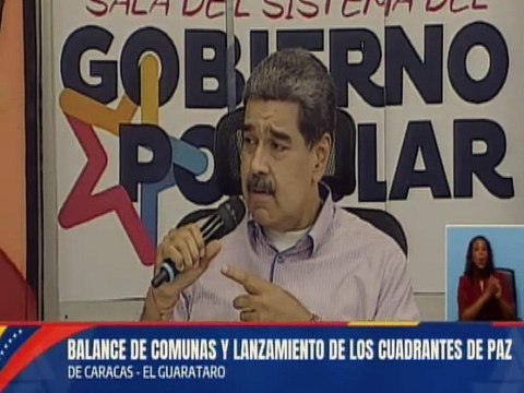 Presidente Maduro: Un país que pueda construir un estado de justicia, es un país que va a tener paz