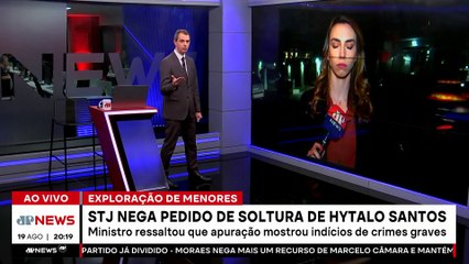 STJ nega pedido de liberdade de Hytalo Santos e marido