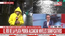 Temporal trágico en Avellaneda: vecinos no pueden salir de sus casas