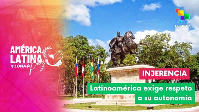 Ciudadanos rechazan la injerencia de Trump en países suramericanos