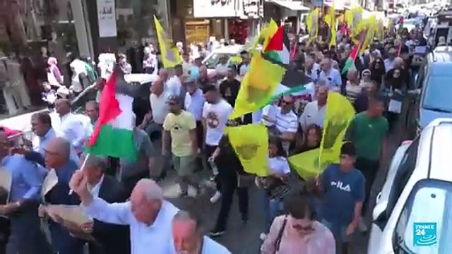 Protestas de respaldo a Marwan Barghouti, líder palestino encarcelado desde 20 años en Israel