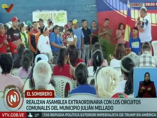 Poder Popular de Guárico realiza asamblea extraordinaria para debatir estrategias comunales