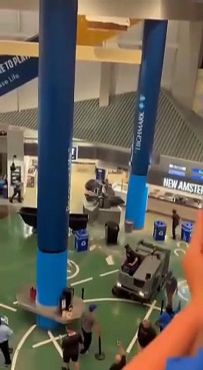 Water leak at KeyBank Center