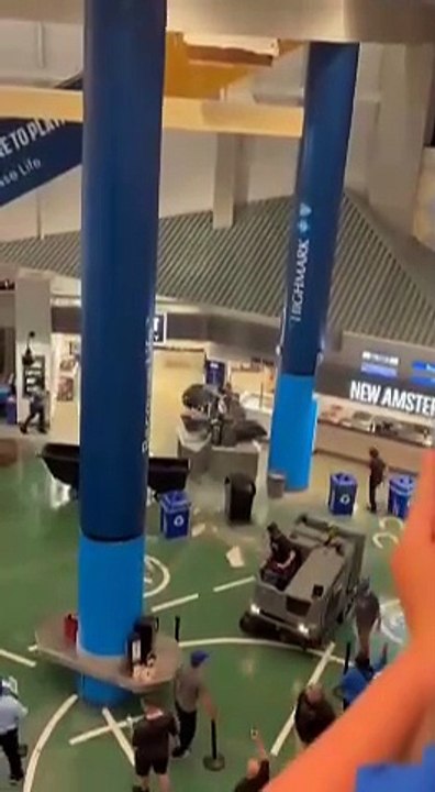 Water leak at KeyBank Center