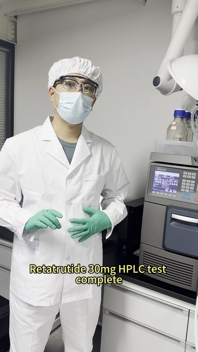 Retatrutide Purity Test -HPLC result– 99.51%!