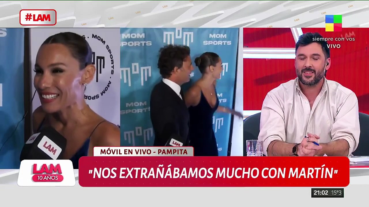 PAMPITA, RECONCILIADA CON MARTÍN PEPA