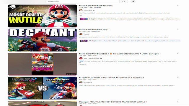 DigitalShow - SFM: Mario Kart World le pire jeu de l'année et le pire jeu de la saga Mario Kart ?