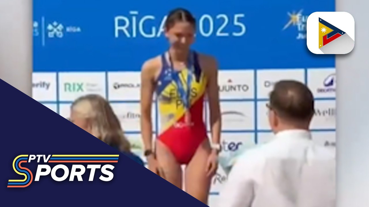 Kira Ellis, wagi ng gold sa 2025 European Triathlon Junior Cup