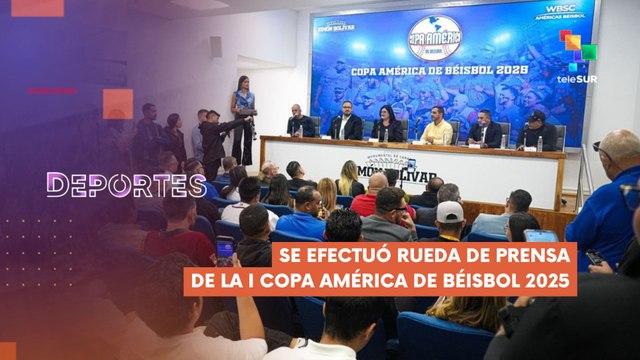 Se efectuó Rueda de prensa de la I Copa América de Béisbol 2025 en Venezuela DEPORTES TE LO CUENTO 19-08-2025