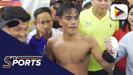 Pinoy bantam prospect Kenneth Llover, isang panalo na lang para sa world title shot