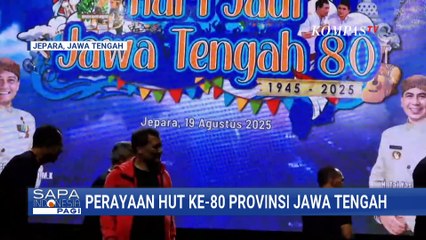 Meriah! Buka Rangkaian HUT ke-80 Jawa Tengah Digelar di Jepara, Warga Padati Alun-Alun Kota