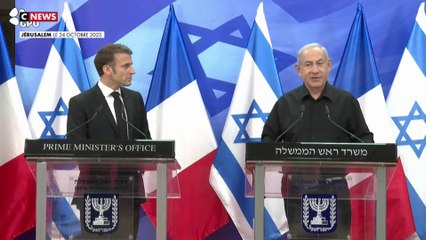 Gaza : Benjamin Netanyahou accuse Emmanuel Macron «d'alimenter le feu antisémite»