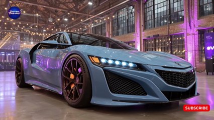 New 2026 Acura NSX Unveiled