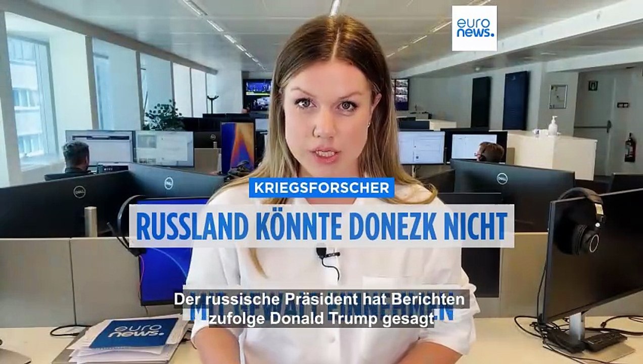 Kriegsforscher: Russland wird den Donbass nicht mit Gewalt einnehmen können