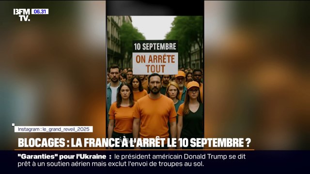 Ce que l'on sait sur le mouvement contestataire du 10 septembre prochain qui appelle à manifester et à paralyser le pays