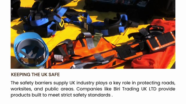 Behind the Scenes of the Safety Barriers Supply UK Industry