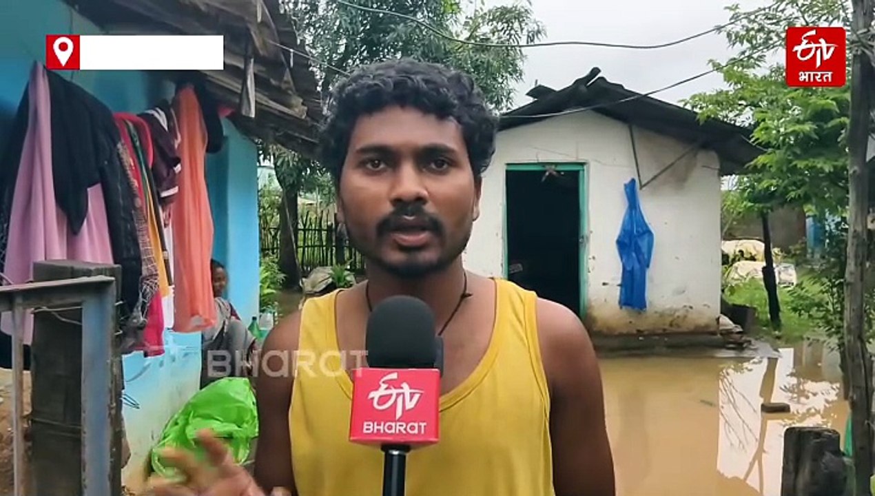 तेज बारिश से नारायणपुर का जनजीवन अस्त-व्यस्त, खेत बने तालाब, घरों में घुसा नाले का पानी